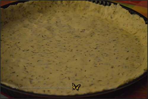 pate brisee salee au basilic allegee en beurre